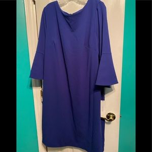 Blue Calvin Klein 20W Dress